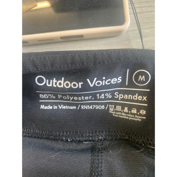 Outdoor Voices Women's Stretch Pull On Pleated Cut out Skort Black Size M - Picture 4 of 5